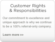 customers rights & responsibilities
