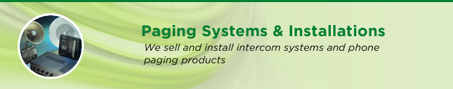Paging Systems & Installations