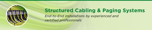 Structured Cabling & Paging Systems